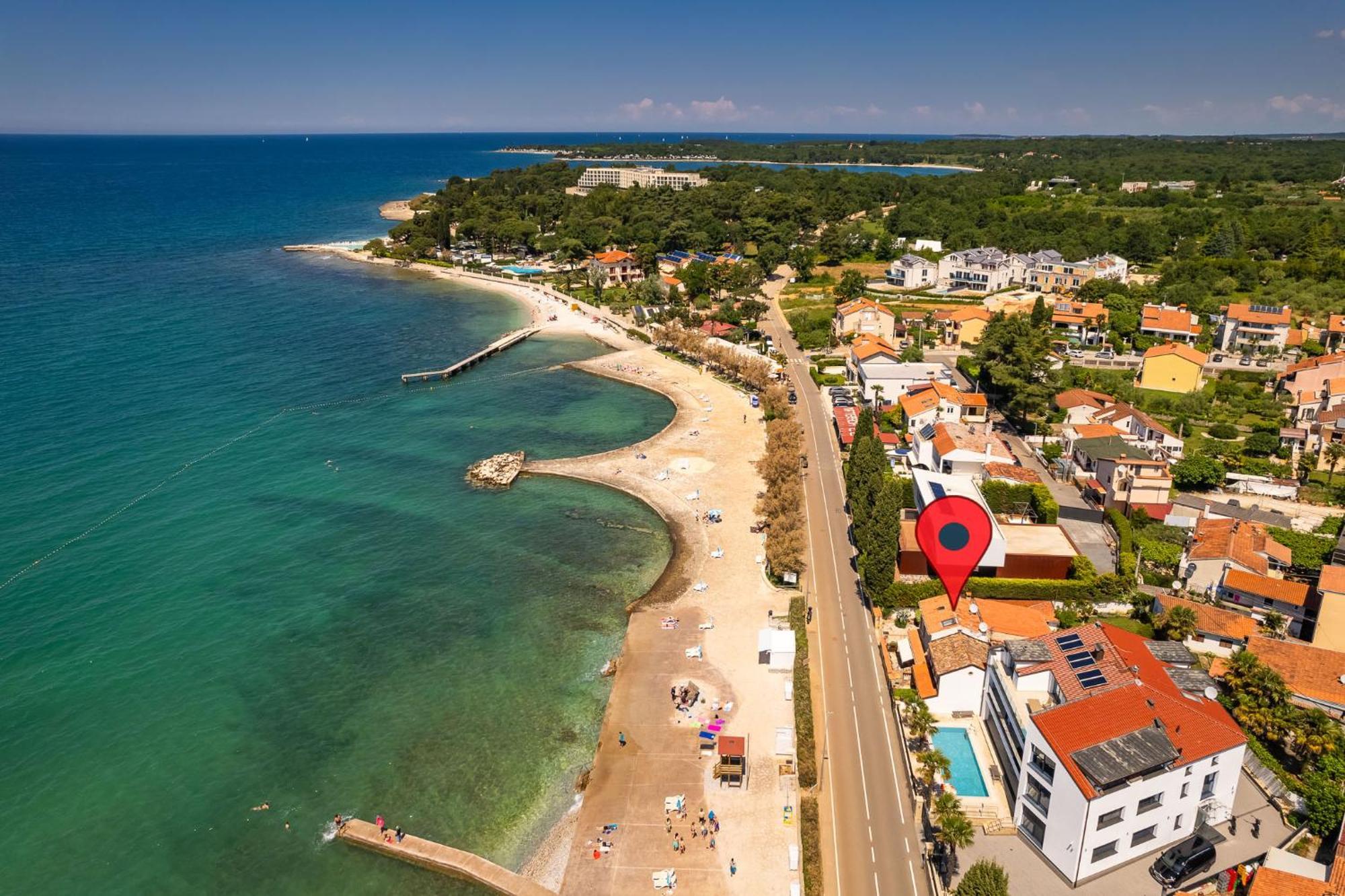 Beach House - Sea Breeze Porec Esterno foto