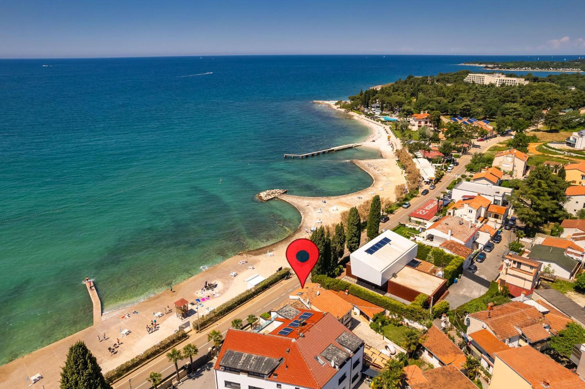 Beach House - Sea Breeze Porec Esterno foto