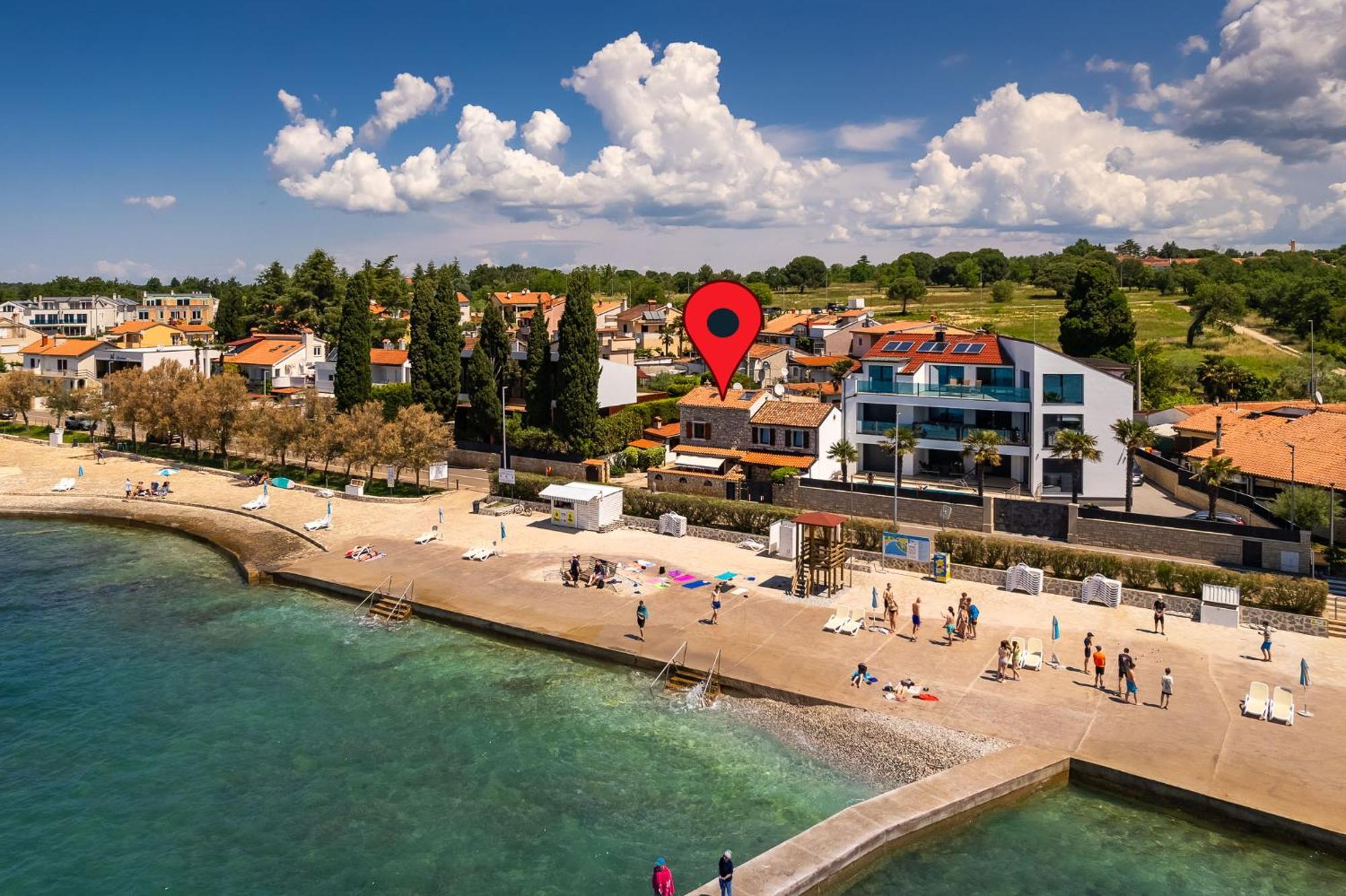 Beach House - Sea Breeze Porec Esterno foto